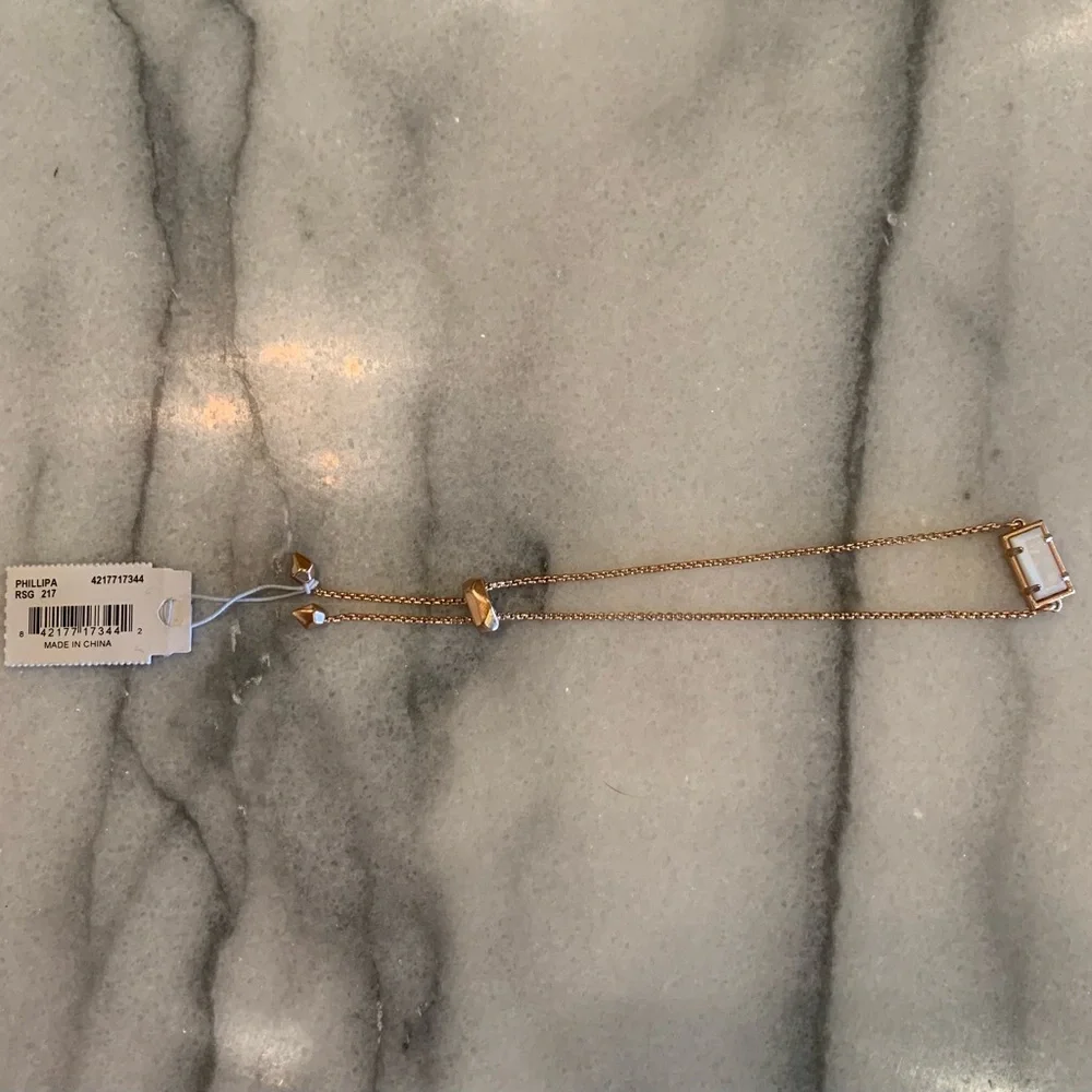 KENDRA SCOTT Phillipa Chain Bracelet Rose Gold - Picture 5 of 8